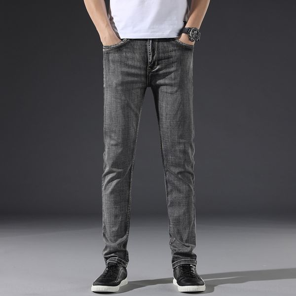 qinh0 2020 spring and autumn new smoke grey men's business stretch straight slim jeans and jeans pants men's wear, Blue
qinh0 2020 spring and autumn new smoke grey men's business stretch straight slim jeans and jeans pants men's wear, Blue