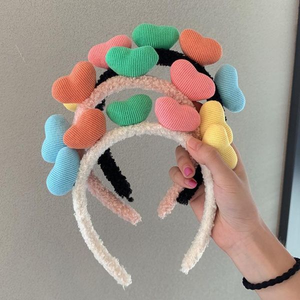 hair accessories cute colorful love heart headband for women headdress simple lamb fabric hairband cartoon sweet girls band
hair accessories cute colorful love heart headband for women headdress simple lamb fabric hairband cartoon sweet girls band
