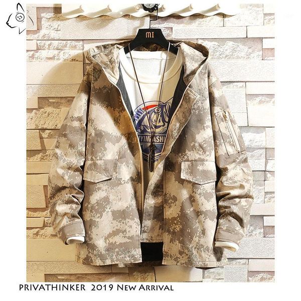 camouflage hooded cargo jacket autum pocket tactical tooling jacket 2020 casual streetwear coats1, Black;brown
camouflage hooded cargo jacket autum pocket tactical tooling jacket 2020 casual streetwear coats1, Black;brown