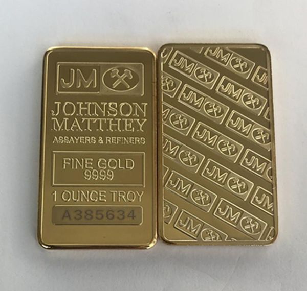 28 1 mm laser matthey pcs decoration 50 with jm 10 serial different mm non silver x gold bar magnetic plated bar coin oz johnson bbyqv
28 1 mm laser matthey pcs decoration 50 with jm 10 serial different mm non silver x gold bar magnetic plated bar coin oz johnson bbyqv