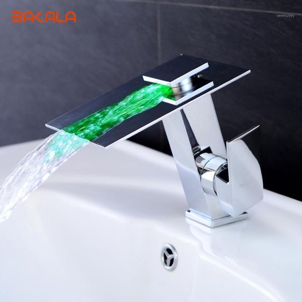 bathroom sink faucets led faucet basin brass chrome finished waterfall taps water power tap mixer torneira lt-56561
bathroom sink faucets led faucet basin brass chrome finished waterfall taps water power tap mixer torneira lt-56561