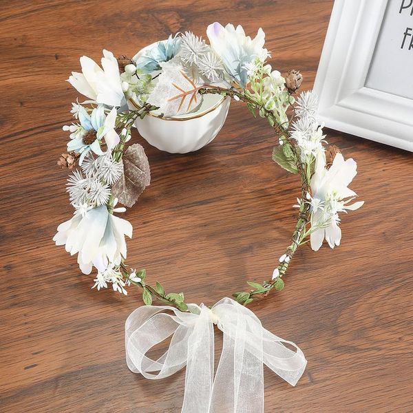 haimeikang fairy floral wreath headbands for girls flower headband bride bridesmaid wedding hair accessories new qylbrv 
haimeikang fairy floral wreath headbands for girls flower headband bride bridesmaid wedding hair accessories new qylbrv