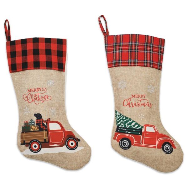 christmas decorations creative large socks candy bags gift for home decor