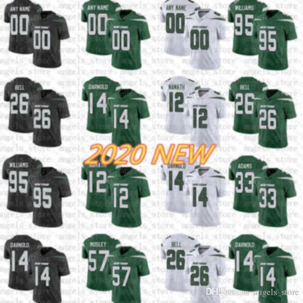 e63 2020 новые пользовательские мужчины новые йорк jet 14 sam darnold 95 quinnen williams 12 joe nomath 26 bell 57 c.j. mosley football jers, Black;red
e63 2020 новые пользовательские мужчины новые йорк jet 14 sam darnold 95 quinnen williams 12 joe nomath 26 bell 57 c.j. mosley football jers, Black;red