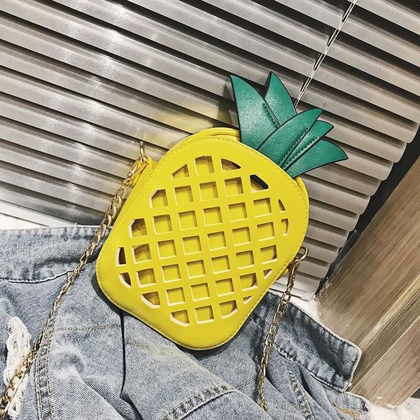 pu leather cute handbag for women lovely pineapple bag phone money pouch chain hollow out mini women's handbags purse for girls
pu leather cute handbag for women lovely pineapple bag phone money pouch chain hollow out mini women's handbags purse for girls