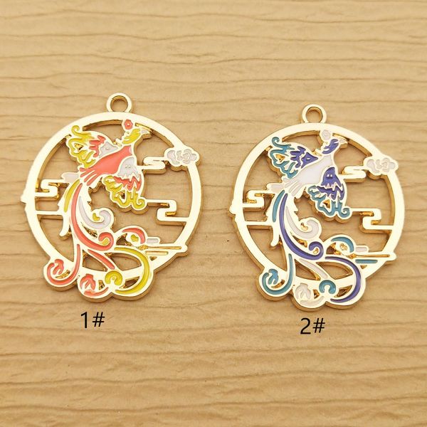 10pcs 27x32mm enamel phoenix charm for jewelry making fashion earring pendant necklace bracelet accessories craft supplies, Bronze;silver
10pcs 27x32mm enamel phoenix charm for jewelry making fashion earring pendant necklace bracelet accessories craft supplies, Bronze;silver