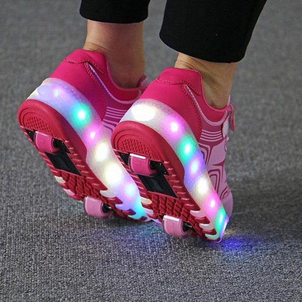 kids boys shoes with two wheels children shoes glowing sneakers led light up kids for boy girl shining shoe #li1m
kids boys shoes with two wheels children shoes glowing sneakers led light up kids for boy girl shining shoe #li1m