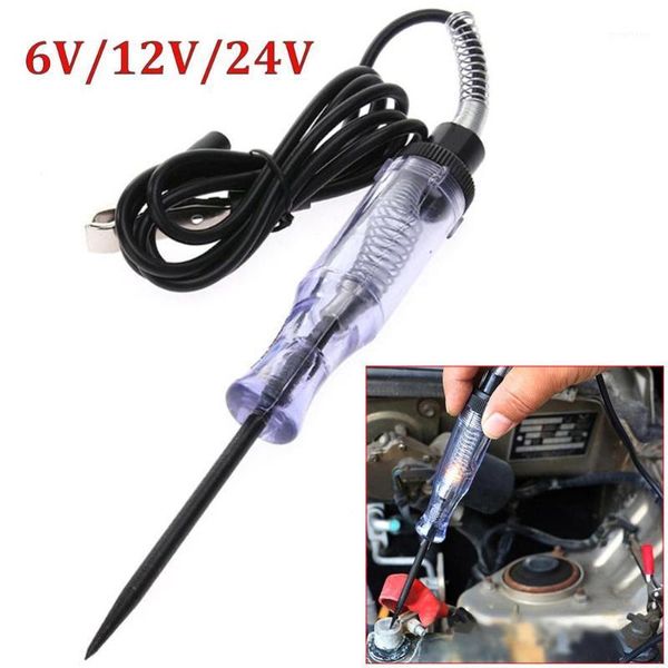 durable car voltage circuit tester 6v/12v/24v dc system probe continuity auto test light probe light system test lamp csv1
durable car voltage circuit tester 6v/12v/24v dc system probe continuity auto test light probe light system test lamp csv1