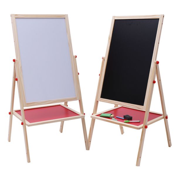 1pc early childhood education color magnetic drawing board easel writing blackboard bracket lifting wooden large toys
1pc early childhood education color magnetic drawing board easel writing blackboard bracket lifting wooden large toys