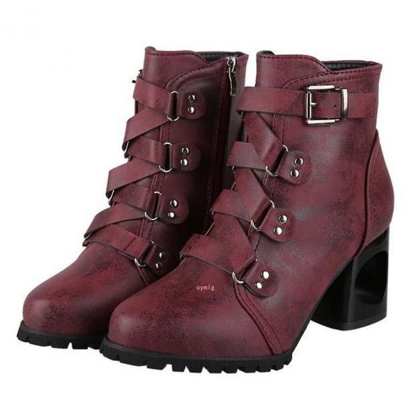 boots women ankle soft leather shoes high heels buckle causal zip ladies footwear women's zapatos para mujer, Black
boots women ankle soft leather shoes high heels buckle causal zip ladies footwear women's zapatos para mujer, Black