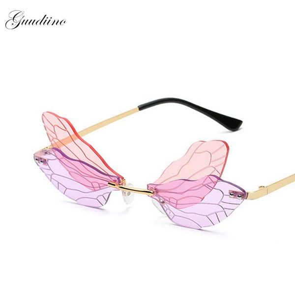 sunglasses fashion dragonfly rimless women luxury steamppunk sun glasses gradient clear lens men punk shades eyeglasses mm91, White;black
sunglasses fashion dragonfly rimless women luxury steamppunk sun glasses gradient clear lens men punk shades eyeglasses mm91, White;black