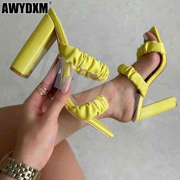 designer slippers 2022 fashion pleated female sandals open toe high heels lady pumps dress party shoes women summer slides y220301, Black
designer slippers 2022 fashion pleated female sandals open toe high heels lady pumps dress party shoes women summer slides y220301, Black