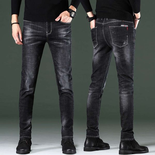 1 jeans straight elastic slim men's trend versatile casual pants spring and autumn, Blue
1 jeans straight elastic slim men's trend versatile casual pants spring and autumn, Blue