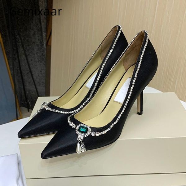 black satin high heel pumps women pointed toe stiletto heel jeweled crystal rhinestone tassels slim party shoes woman
black satin high heel pumps women pointed toe stiletto heel jeweled crystal rhinestone tassels slim party shoes woman