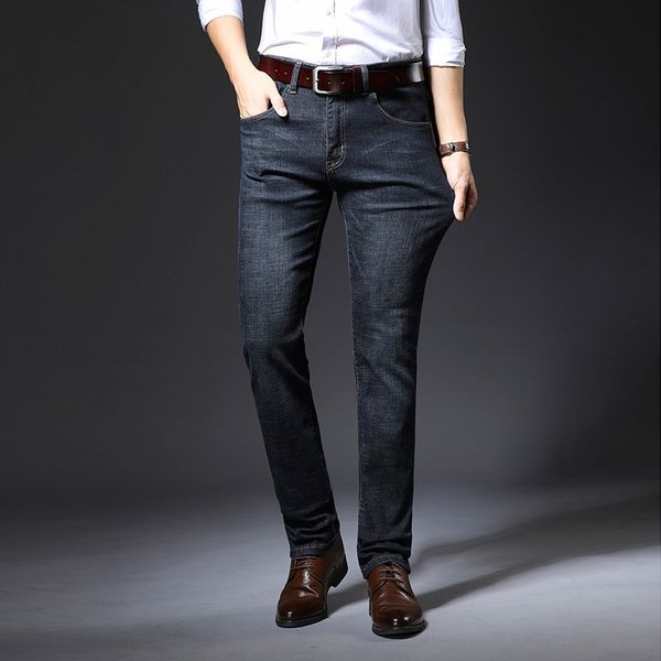 осенью и зимой новые джинсы корейской версии потерять средний возраст мужских джинсов мужских брюки брюки высокой талии прямые брюки 1inww, Blue
осенью и зимой новые джинсы корейской версии потерять средний возраст мужских джинсов мужских брюки брюки высокой талии прямые брюки 1inww, Blue