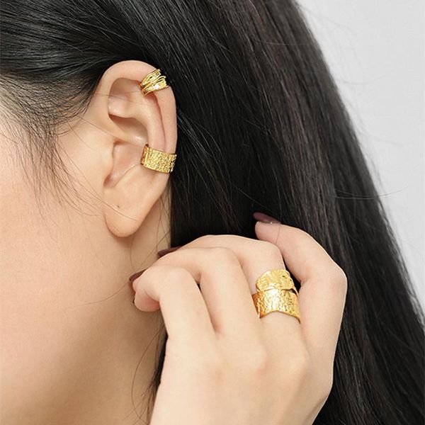 minimalist irregular gold silver color wrap cartilago clip on earrings for women egirl no piercing fashion jewelry sd2239, Golden;silver
minimalist irregular gold silver color wrap cartilago clip on earrings for women egirl no piercing fashion jewelry sd2239, Golden;silver