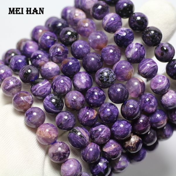 meihan (2 bracelets/set) a+ 8-8.5mm natural russian charoite smooth round charm gemstone for jewelry making q1219, Bronze;silver
meihan (2 bracelets/set) a+ 8-8.5mm natural russian charoite smooth round charm gemstone for jewelry making q1219, Bronze;silver