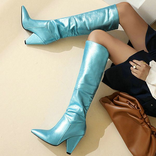 boots 2021 women sequined cloth western pointed toe fashion spike high heel ladies knee pleated winter boot, Black
boots 2021 women sequined cloth western pointed toe fashion spike high heel ladies knee pleated winter boot, Black