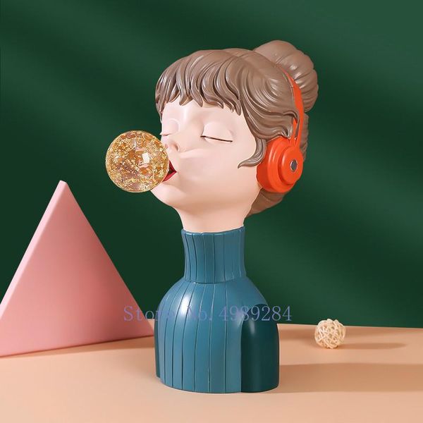 decorative objects & figurines creativity resin sculpture bubble gum cartoons girl children's room modern home decoration abstract acce
decorative objects & figurines creativity resin sculpture bubble gum cartoons girl children's room modern home decoration abstract acce