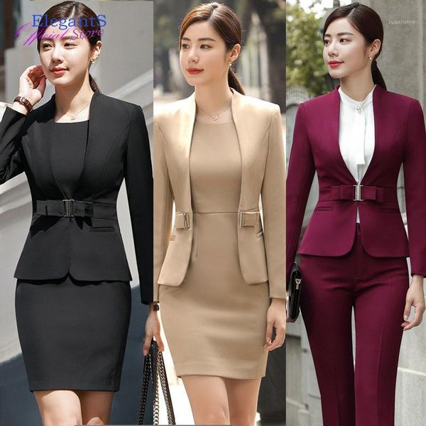 office lady business work uniform suits women autumn winter 2 piece blazer sets formal pant suits female plus size 2020 new1, White
office lady business work uniform suits women autumn winter 2 piece blazer sets formal pant suits female plus size 2020 new1, White
