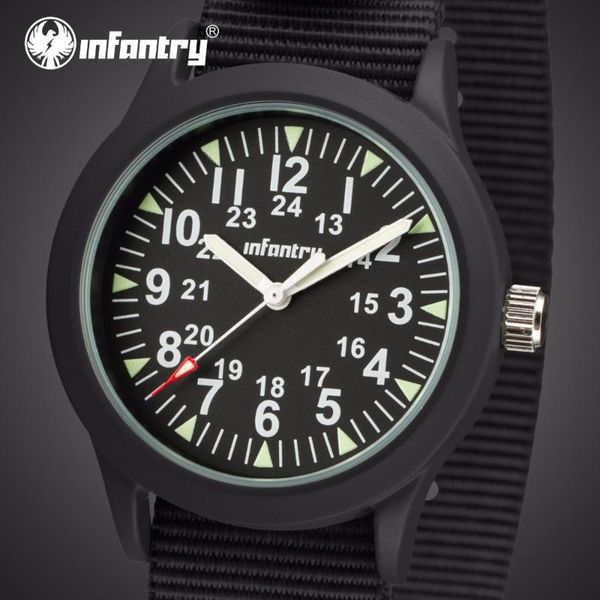 wristwatches infantry mens watches luminous watch men army for black g10 nato strap relogio masculino, Slivery;brown
wristwatches infantry mens watches luminous watch men army for black g10 nato strap relogio masculino, Slivery;brown