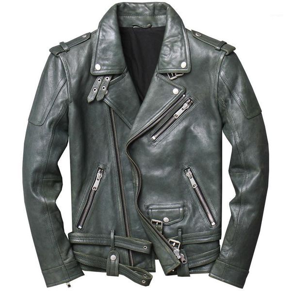 2020 green men american motorcycle leather jacket plus size xxxxl genuine sheepskin spring slim fit biker's coat, Black
2020 green men american motorcycle leather jacket plus size xxxxl genuine sheepskin spring slim fit biker's coat, Black