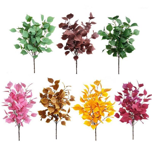 decorative flowers & wreaths 92cm 5 forks artificial green plants leaves for home garden decoration fake leaves1
decorative flowers & wreaths 92cm 5 forks artificial green plants leaves for home garden decoration fake leaves1