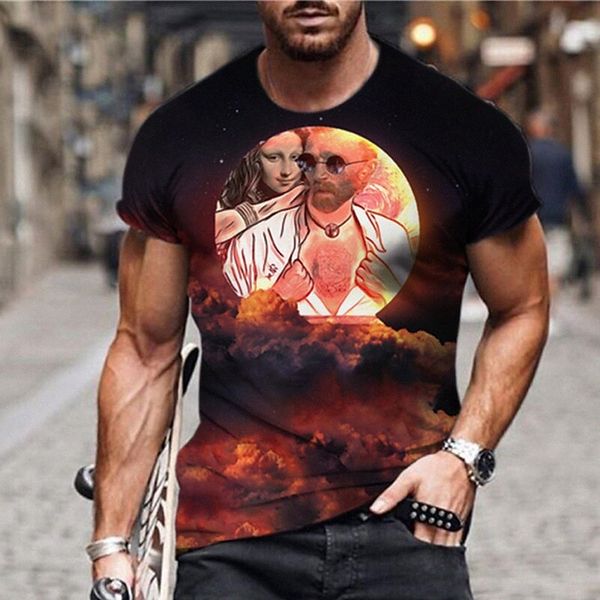men's t shirt 3d print graphic prints clouds crew neck mona lisa street daily print short sleeve casual designer big and tall sports g, White;black
men's t shirt 3d print graphic prints clouds crew neck mona lisa street daily print short sleeve casual designer big and tall sports g, White;black