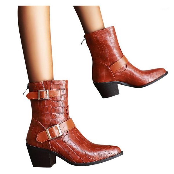winter boots women square high-heeled zipper fashion boots short tube square short back ankle women 20201, Black
winter boots women square high-heeled zipper fashion boots short tube square short back ankle women 20201, Black