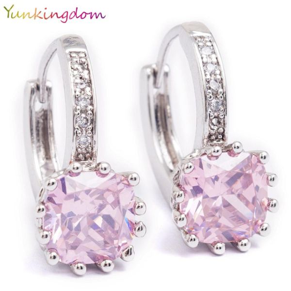 yunkingdom new arrival luxurious hoop earring fashion shining pink cubic zirconia earrings for women wedding jewelry x0065, Golden;silver
yunkingdom new arrival luxurious hoop earring fashion shining pink cubic zirconia earrings for women wedding jewelry x0065, Golden;silver