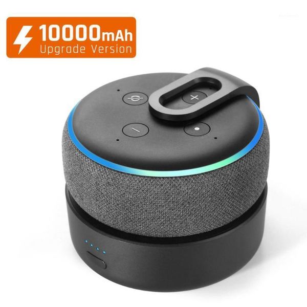 

ggmm d3+ battery base for amazon alexa echo dot 3rd gen alexa speaker 10000mah battery charging for echo dot 3 16h playing time1