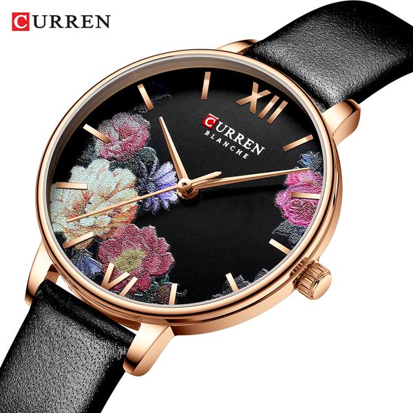 curren flowers women watch leather strap quartz analog ladies dress watches for women wristwatch fashion casual female clock 201116, Slivery;brown
curren flowers women watch leather strap quartz analog ladies dress watches for women wristwatch fashion casual female clock 201116, Slivery;brown