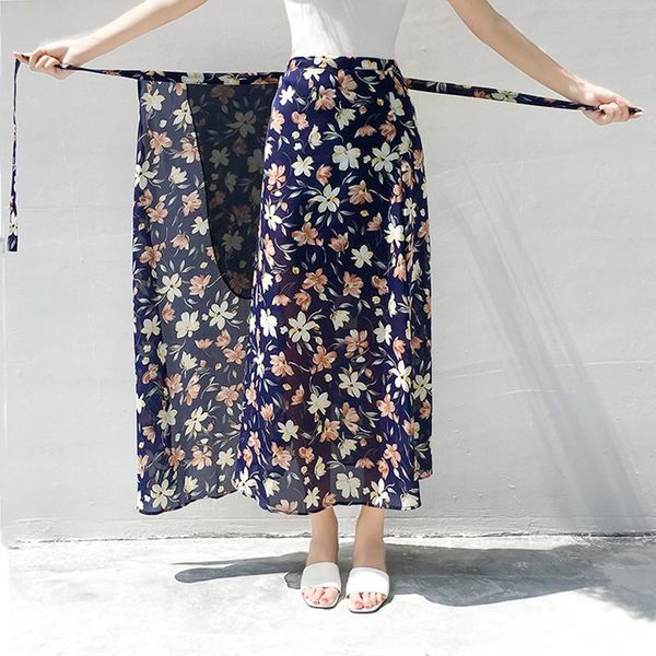 skirts women lace-up one-piece print flower chiffon skirt summer beach chic midi floral fashion high waist party vestidos, Black
skirts women lace-up one-piece print flower chiffon skirt summer beach chic midi floral fashion high waist party vestidos, Black