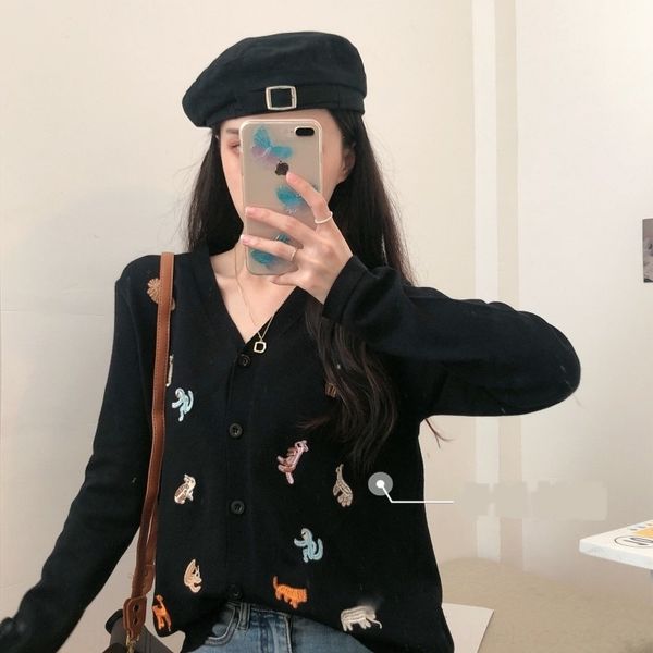 vj5tk top 2020 новый чистый красный черный кардиган длинная embroideryembroidery вышивка рукав футболка женщины универсальный v-образный выр, White;black
vj5tk top 2020 новый чистый красный черный кардиган длинная embroideryembroidery вышивка рукав футболка женщины универсальный v-образный выр, White;black