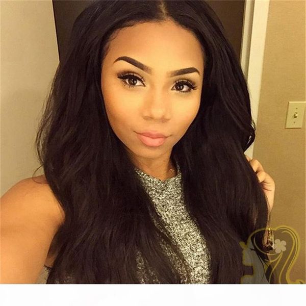 full lace human hair wigs lace front wigs silky straight brazilian hair wig for women with baby hair middle part, Black;brown
full lace human hair wigs lace front wigs silky straight brazilian hair wig for women with baby hair middle part, Black;brown