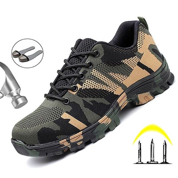 lightweight breathable safety steel toe shoes for men air mesh work boots puncture-proof construction sneaker y200915, Black;brown
lightweight breathable safety steel toe shoes for men air mesh work boots puncture-proof construction sneaker y200915, Black;brown