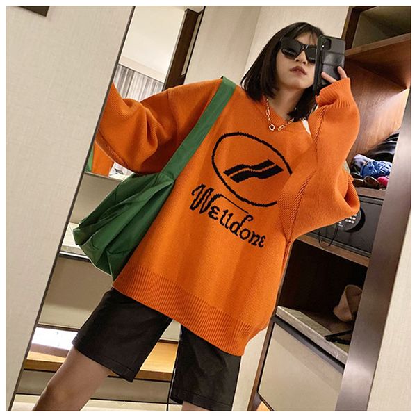 2021 winter new we11done letter punk style round neck thickened street fashion couple sweater for men and women 0lao, White;black
2021 winter new we11done letter punk style round neck thickened street fashion couple sweater for men and women 0lao, White;black