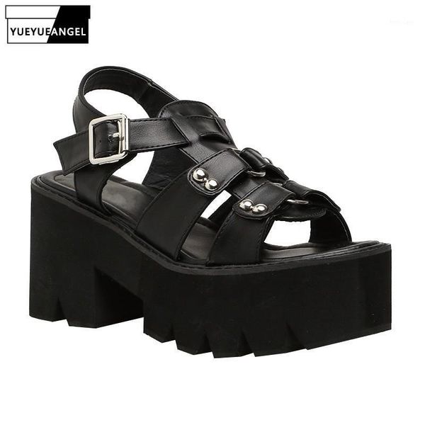wedges platform sandals women street rome style rivets high heel sandals summer buckle gladiator shoes sandalias mujer 35-401, Black
wedges platform sandals women street rome style rivets high heel sandals summer buckle gladiator shoes sandalias mujer 35-401, Black