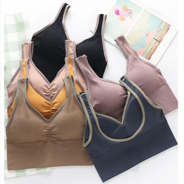 3Pieces/Lot U Back Women Tank Crop Top Seamless Fiteness Underwear Sport Female Crop Top Sleeveless Sexy Lingerie Stretch Padded Camisole, Beige
3Pieces/Lot U Back Women Tank Crop Top Seamless Fiteness Underwear Sport Female Crop Top Sleeveless Sexy Lingerie Stretch Padded Camisole, Beige