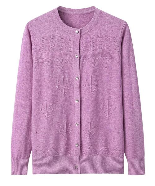 women's knits & tees cardigan sweaters women 2021 autumn knit loose casual middle-aged and elderly button jacket c39, White
women's knits & tees cardigan sweaters women 2021 autumn knit loose casual middle-aged and elderly button jacket c39, White