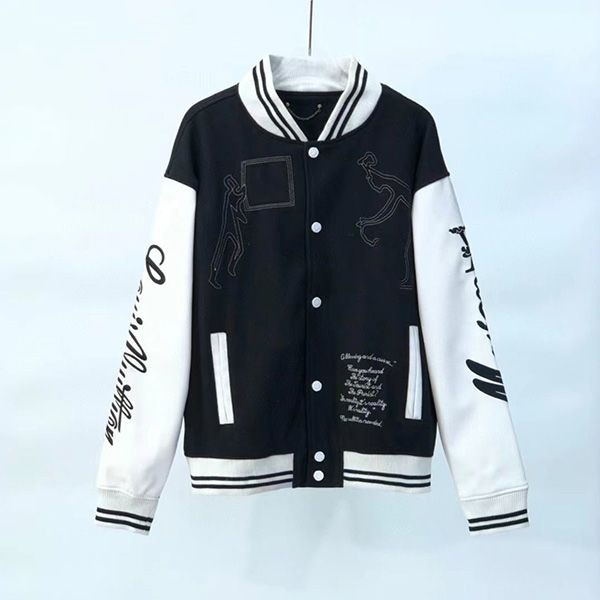 2022 men streetwear pu leather baseball jacket harajuku bb paris embroidery varsity jacket autumn casual outwear, Black;brown
2022 men streetwear pu leather baseball jacket harajuku bb paris embroidery varsity jacket autumn casual outwear, Black;brown