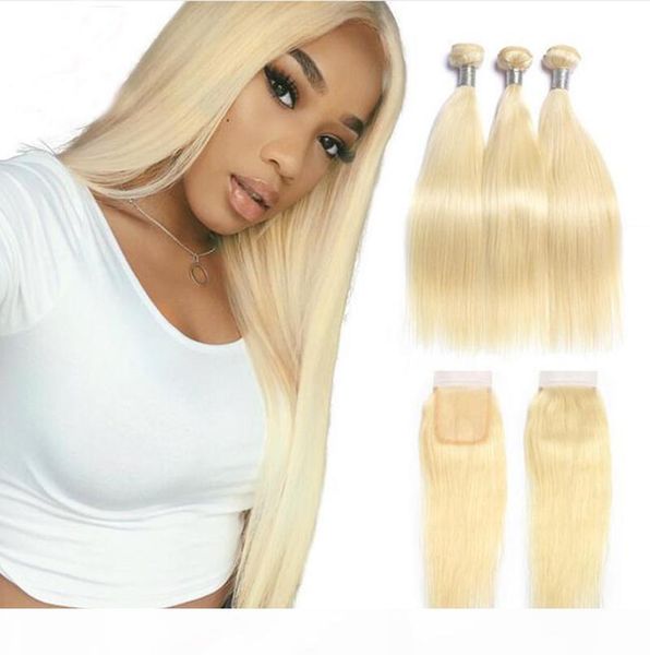 10a brazilian virgin hair #613 blond 3 bundles with 4"*4" closure lace closure and bundles silk straight hair bundles and fron, Black;brown
10a brazilian virgin hair #613 blond 3 bundles with 4"*4" closure lace closure and bundles silk straight hair bundles and fron, Black;brown