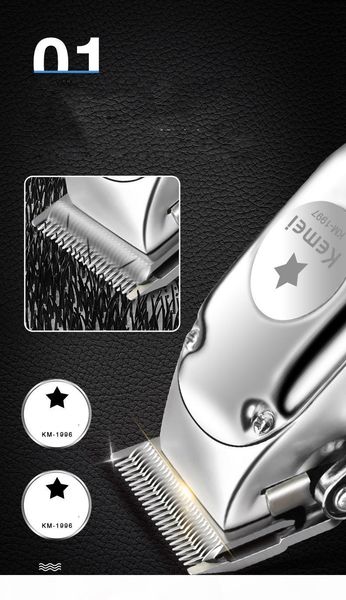 новый cuchillo de barba cortapelos kemei km-1997 all-metal professional checkper checkper electric crossless trimer для мужчин резак для вол
новый cuchillo de barba cortapelos kemei km-1997 all-metal professional checkper checkper electric crossless trimer для мужчин резак для вол