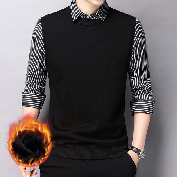 two new fashion knitwear male winter 2021 stripes men lapel with thick warm sweater off two, White;black
two new fashion knitwear male winter 2021 stripes men lapel with thick warm sweater off two, White;black