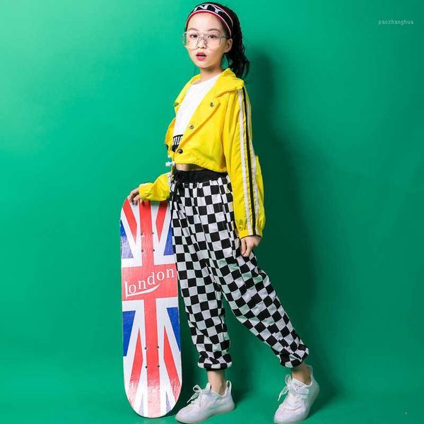clothing sets jazz dance costumes yellow crop coat jogger pants spring 2021 long sleeve hip hop girls costume children's for girls1, White
clothing sets jazz dance costumes yellow crop coat jogger pants spring 2021 long sleeve hip hop girls costume children's for girls1, White