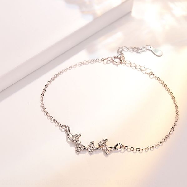 925 pure gingko leaf bracelet for female audience design ins simple personality versatile gift for studentsfresh bracelet giftginkgo gift mo, Golden;silver
925 pure gingko leaf bracelet for female audience design ins simple personality versatile gift for studentsfresh bracelet giftginkgo gift mo, Golden;silver