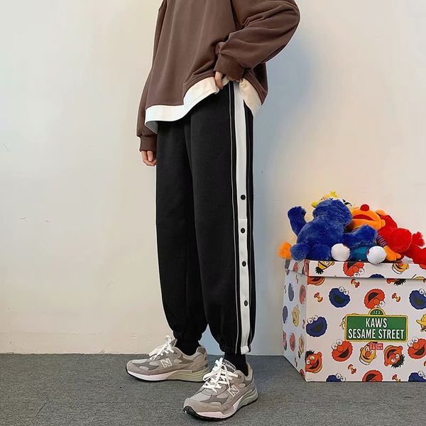 spring new men's korean fashion loose breasted inschao brand leggings casual pants, Black
spring new men's korean fashion loose breasted inschao brand leggings casual pants, Black