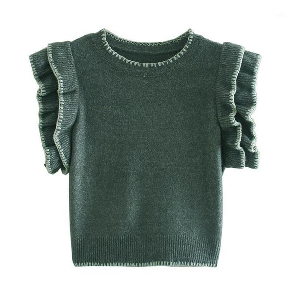 malina fashion casual o neck sweaters women elegant solid cascading ruffles sweater women sleeveless short sweaters ladies1, Black;white
malina fashion casual o neck sweaters women elegant solid cascading ruffles sweater women sleeveless short sweaters ladies1, Black;white