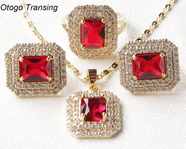 otogo transing 2021 party jewelry sets gold color fashion design for women square colorful crystal ring earrings necklace s201, Silver
otogo transing 2021 party jewelry sets gold color fashion design for women square colorful crystal ring earrings necklace s201, Silver
