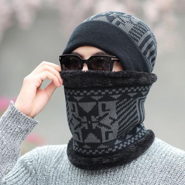 winter outdoor keep warm knitted men's hats outdoor warm loose comfortable caps thickening plus velvet hat bib two-piece beanies
winter outdoor keep warm knitted men's hats outdoor warm loose comfortable caps thickening plus velvet hat bib two-piece beanies